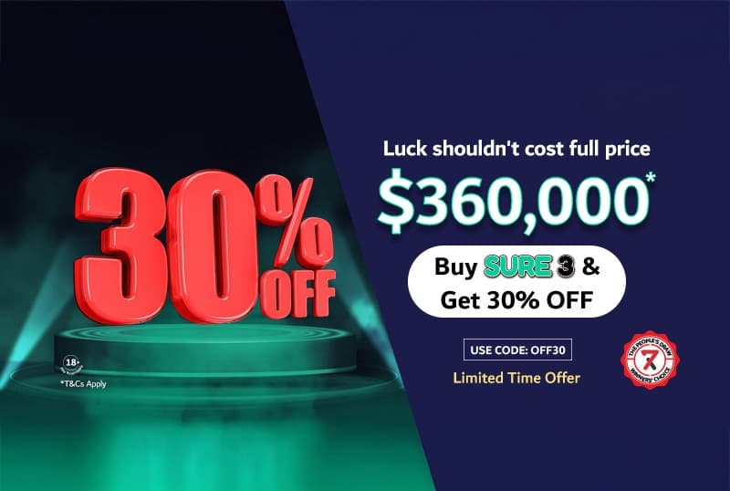 30 Percent Off SURE3